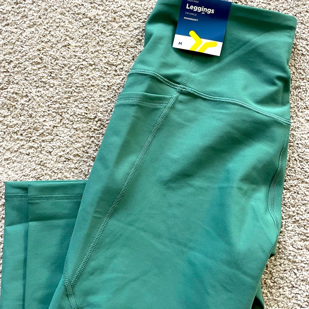 Old Navy Leggings! Size: Medium. Brand new with tags! Color: Green